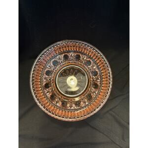 Pink Depression Glass Windsor Pattern Bowl Jeanette Diamond Design 1930's